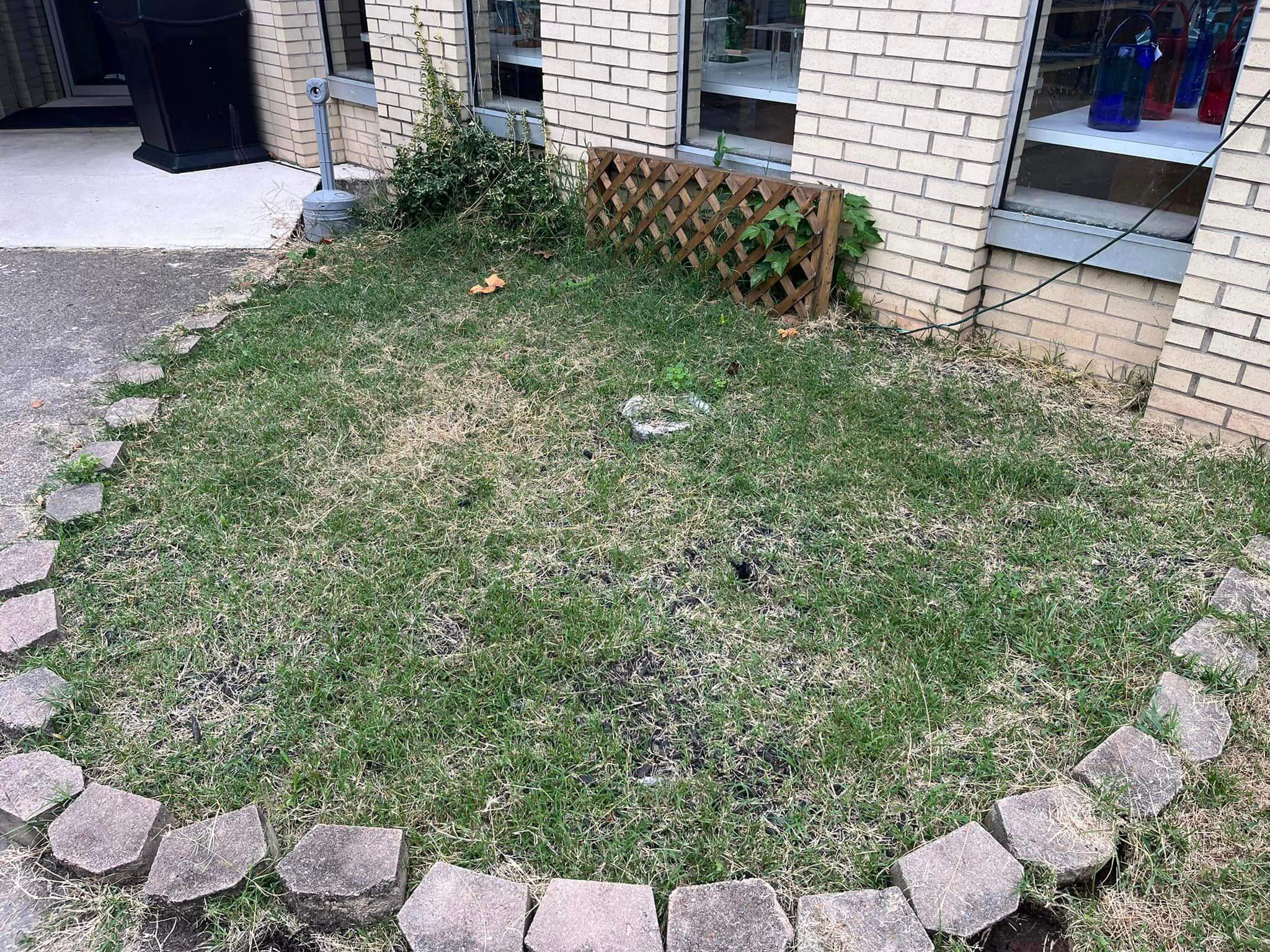 Commercial Landscaping - Before